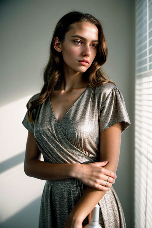 office woman stock image